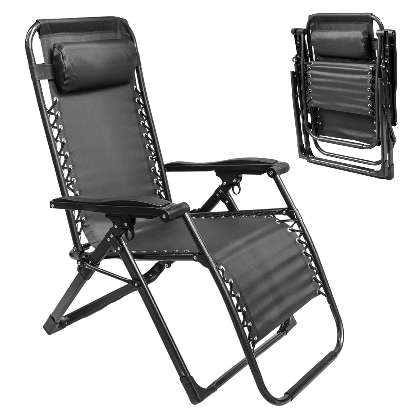 Garden Gravity Chair - Sun Lounger