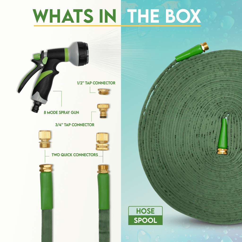 FibreShield™ Pro Garden Hose Pipe - Compact | Lightweight | Kink-Free