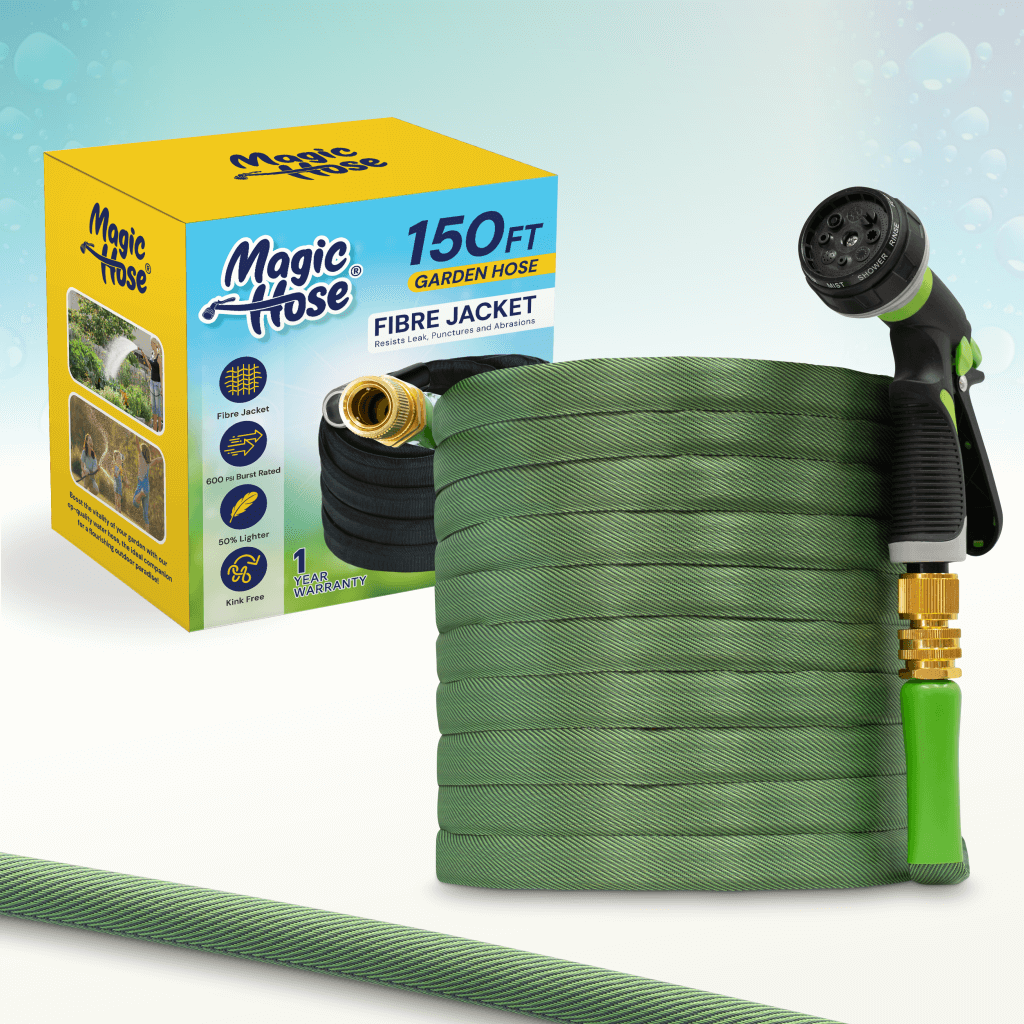 FibreShield™ Pro Garden Hose Pipe - Compact | Lightweight | Kink-Free