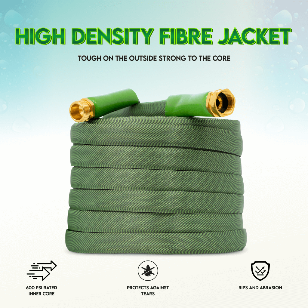 FibreShield™ Pro Garden Hose Pipe - Compact | Lightweight | Kink-Free