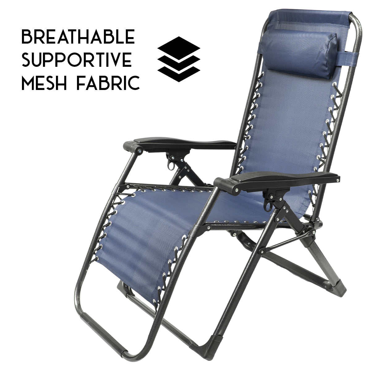 Garden Gravity Chair - Sun Lounger