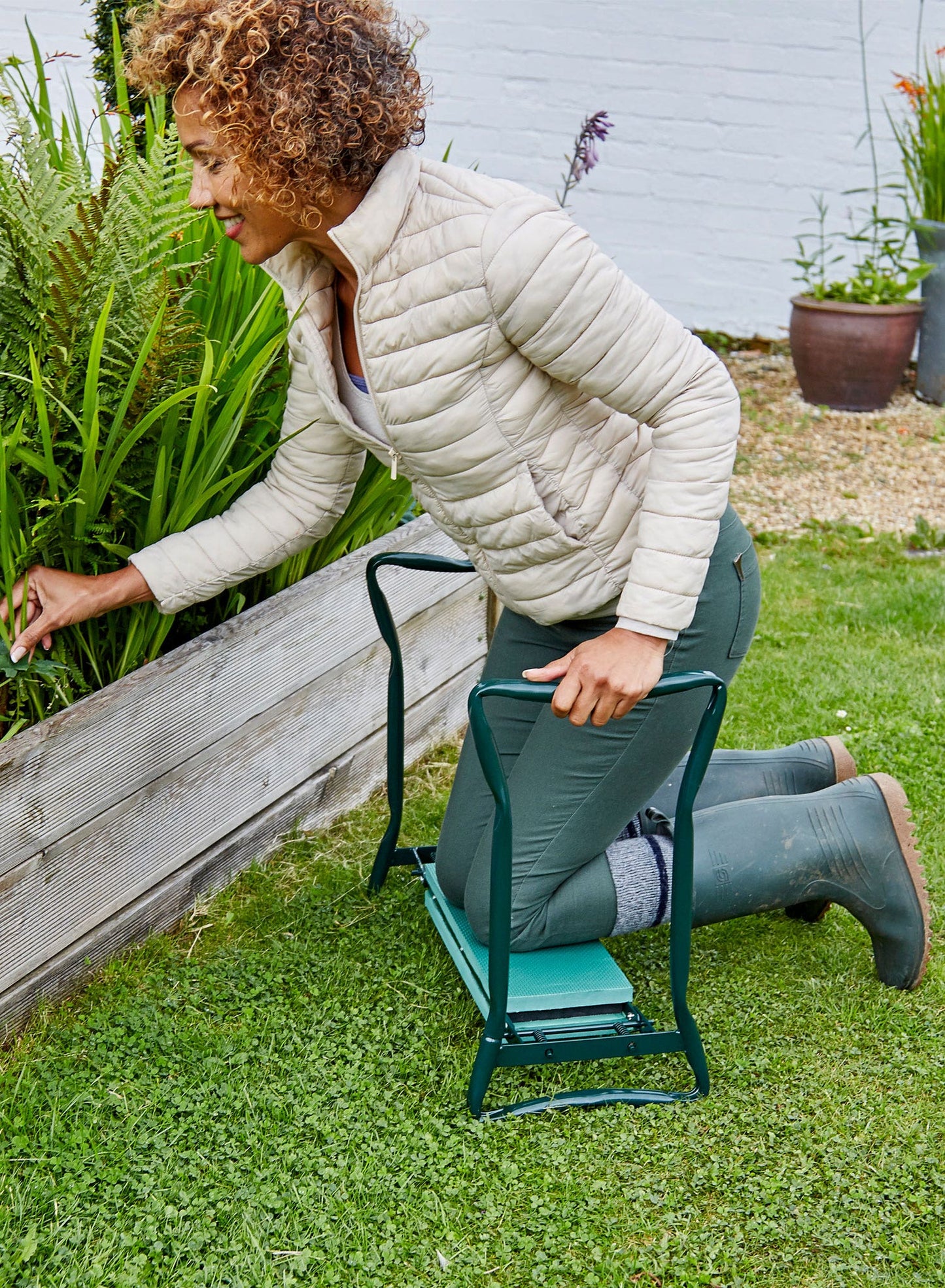 Garden Kneeler & Bench