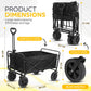 Folding Beach Wagon Trolley
